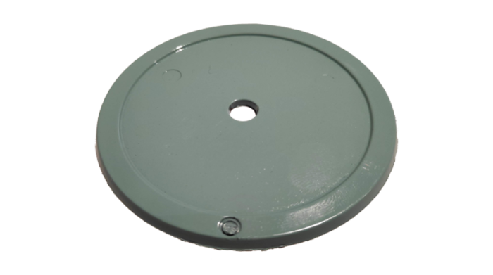 dob Wandplaat Blauw Ral 6034